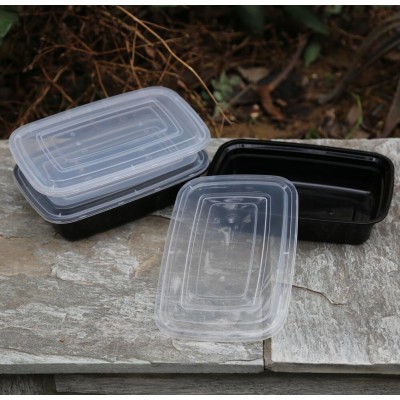 Rect. disposable plastic PP   food container