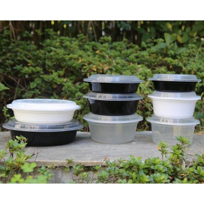 6"-9"  round shape  takeaway  food container