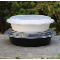 High quality  round disposable plastic PP food container