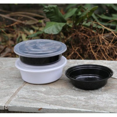 PP  disposable food round  containers